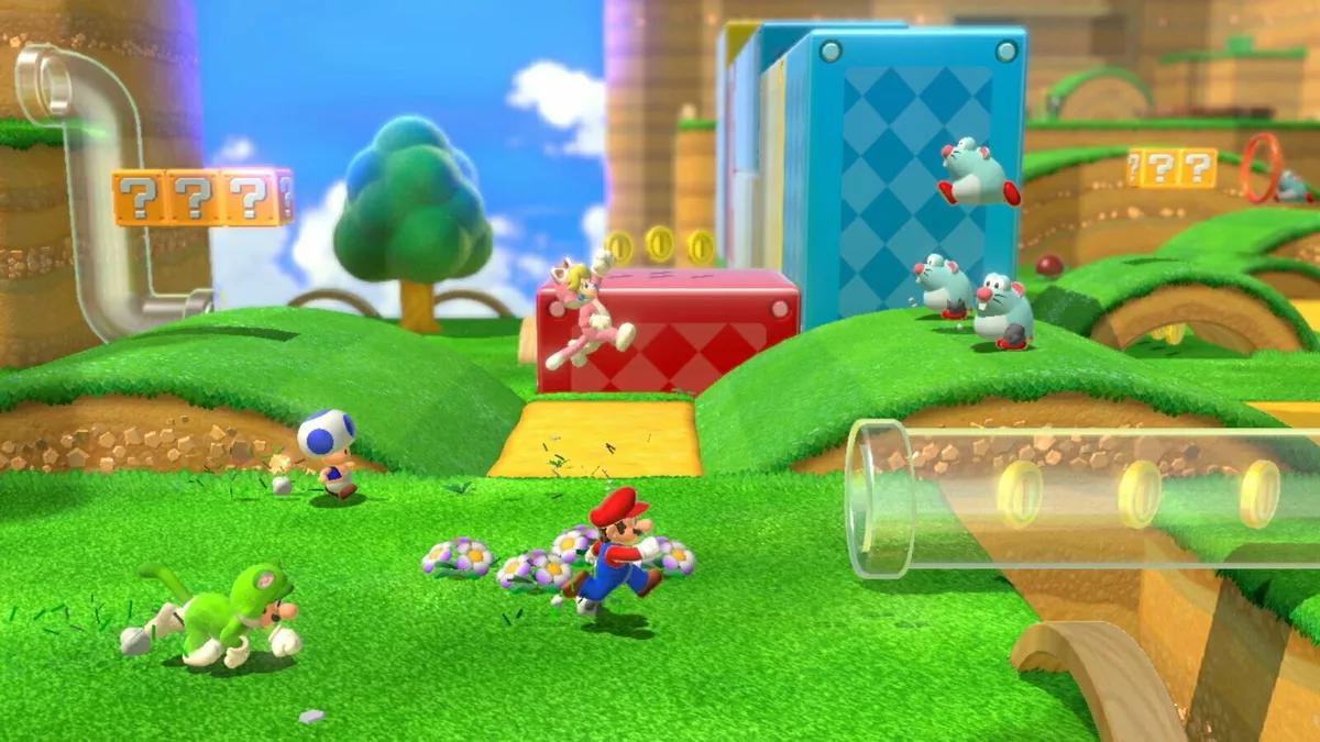 Super Mario 3D World + Fury World Switch Japan Game In Multi