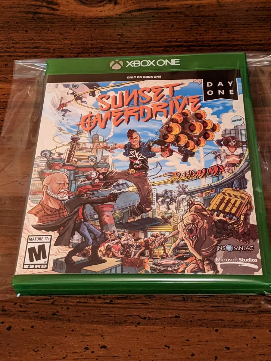 Sunset Overdrive [ DAY ONE Edition ] (XBOX ONE) unsealed but new pics