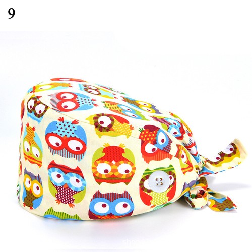 Unisex Nurse Doctor Hat Surgical Scrub Cap Medical Dentist Teeth Dental Cap UK - Picture 43 of 111