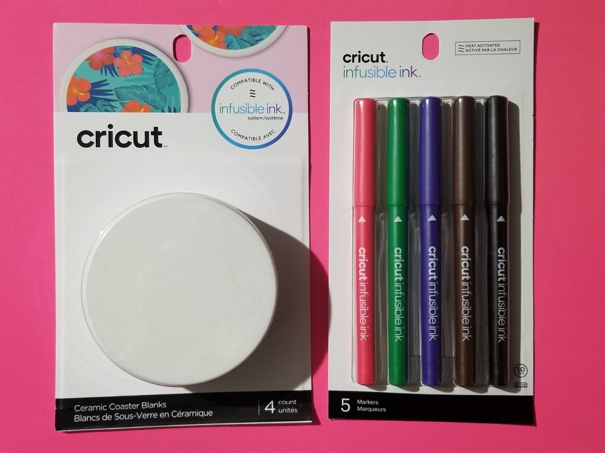 Coasters Infusible Pens Cricut Coaster Using Infusible Ink Pens