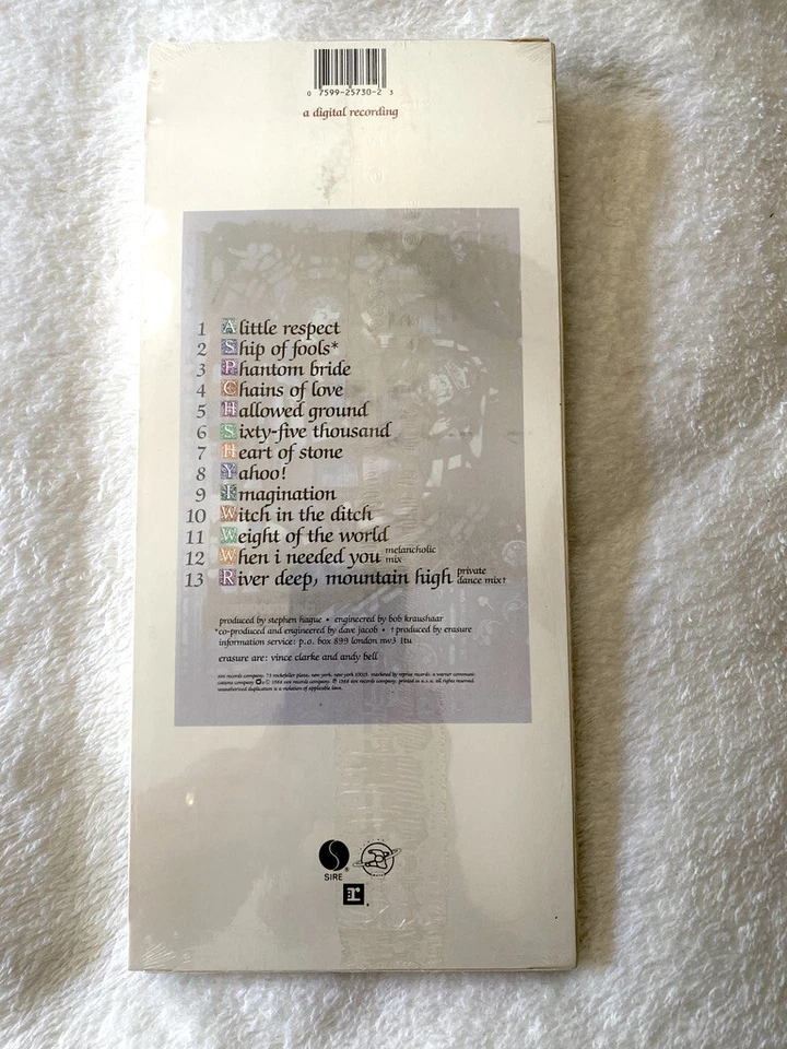 ERASURE SEALED THE INNOCENTS CD LONGBOX FIRST EDITION PROMO A LITTLE RESPECT LP Foto 3 de 4