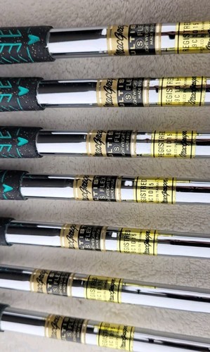 Empuñaduras originales MacGregor MX de Nicklaus 3-9 IRONES RH S Flex de varios pasos de acero - Imagen 14 de 16