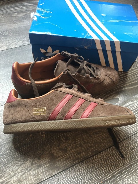 adidas trimm star burgundy