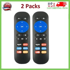 (2x Packs) Newest Replacement Remote for ROKU 1/2/3/4 Express+/Premiere+/Ultra