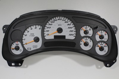 03-06 GENUINE OEM GM FACTORY REBUILT COMPLETE SS SILVERADO INSTRUMENT CLUSTER