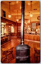 Pot-Believed Stove & Hanging Chandeliers - Upjohn's Drugstore in Disneyland