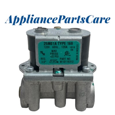 Whirlpool Dryer Gas Valve 279923, 279883, 279923VP, 8281908