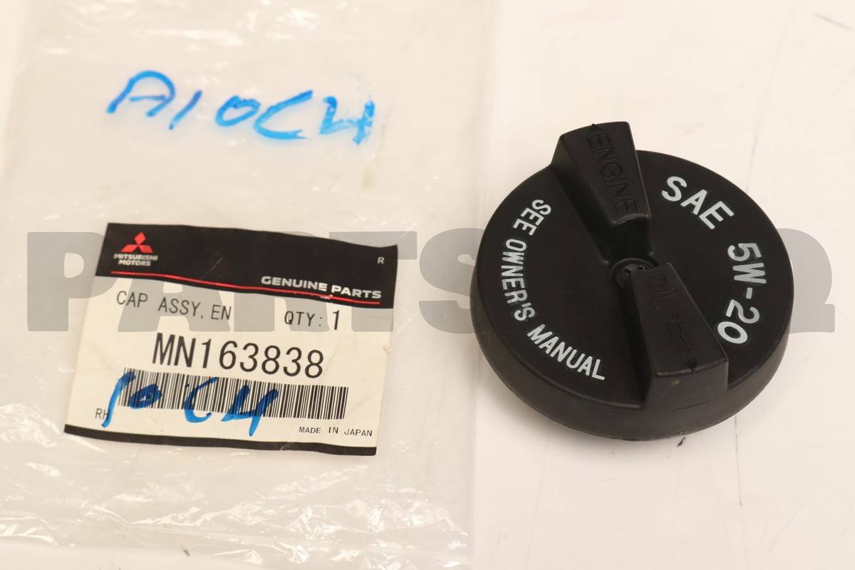 MN163838 Genuine Mitsubishi CAP ASSY,ENG OIL FIL OEM | eBay