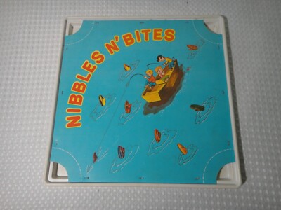 1964 Schaper Nibbles N' Bites Fishing Game Replacement Parts Pieces Board Base