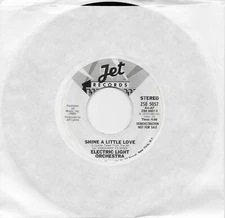 ELECTRIC LIGHT ORCHESTRA  Shine A Little Love  rare promo 45  ELO