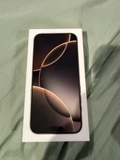 Original Apple iPhone 16 Pro Max Desert Titanium Empty Box Only