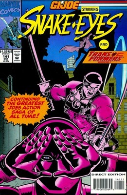 G.I. Joe, A Real American Hero (Marvel 1982-1994) # 141 (Transformers)