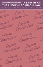 The Birth of the English Common Law (Cambridg...
