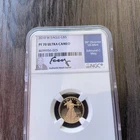 2010-W Proof Gold Eagle 1/10 oz NGC PF70 ULTRA CAMEO #025
