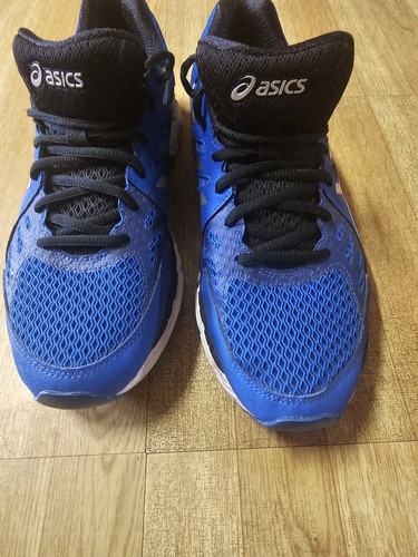 Asics Gel Rink Scorcher 4 Mens Lawn Bowls Shoes Size 9.5 Blue - Picture 4 of 12
