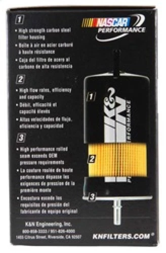 Fits K&N Cellulose Media Fuel Filter 2.125in OD X 4.281in L - Picture 10 of 10