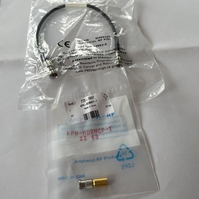 Amphenol RF HF-Abschlusswiderstand, BNC, Stecker, 75Ω, Gerade, 3GHz, 1W