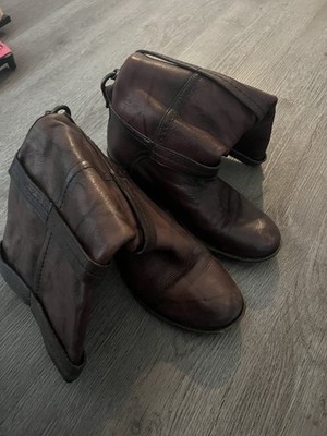 Frye Women's Boots Size 9 B 3477852 WNT Brown Leather
