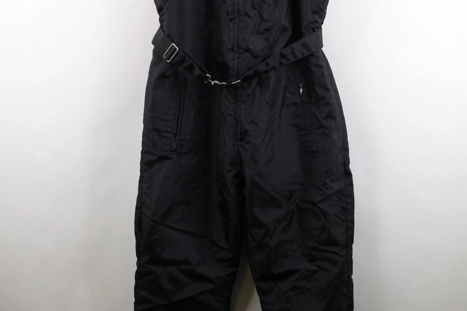 Mono aislante vintage años 70 John Deere para hombre medio envejecido baberos negro EE. UU. Foto 3 de 4