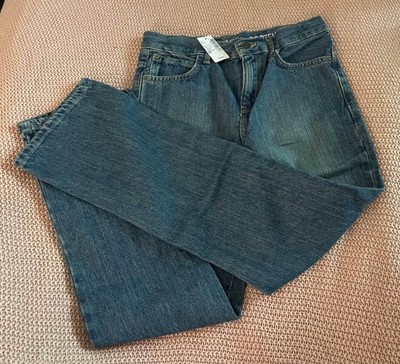 Children's Place Boys Medium Wash Denim Blue Bootcut Jeans Pants size 12