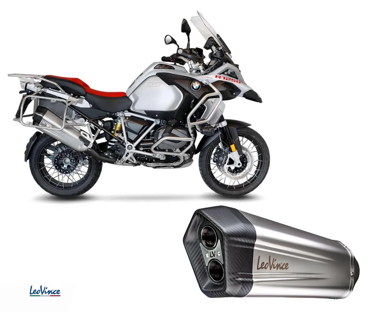 Exhausts Leovince homologated LV-12 Inox BMW R 1250 GS/ADVENTURE 2020 2024