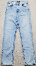 BDG Urban Outfitters Girlfriend Cropped Jeans Women 26 Blue Flat Front High-Rise