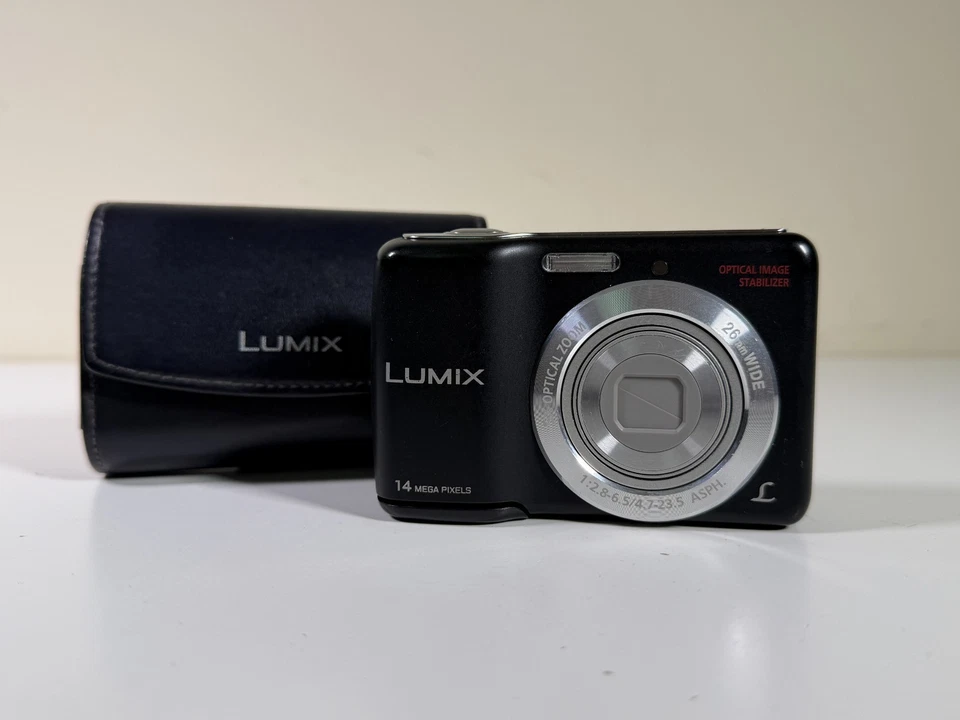 Panasonic Lumix DMC-LS5 Digital Camera 14MP, 5x Zoom, Black, photo 2 of 5