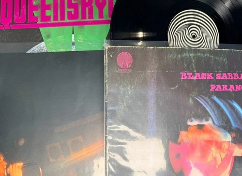 12 vinyl qulity RARE Heavy Metal lot Black Sabbath Paranoid vertigo queensryche