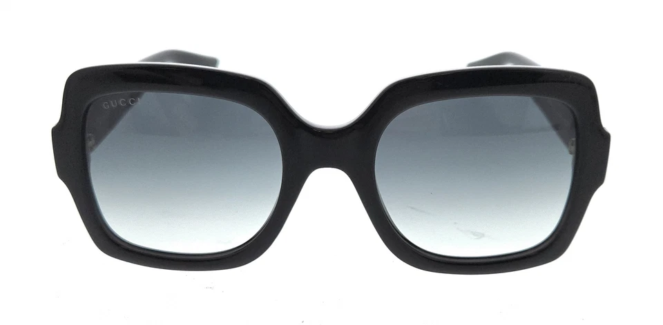 Gafas de sol cuadradas Gucci GG1337S-001 negras grises Foto 2 de 4