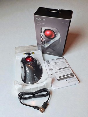 ELECOM DEFT PRO Wireless Trackball Mouse - Black M-DPT1MR SERIES 