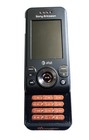 Vintage Collectible Sony Ericsson W580i Cellphone Walkman Slider Orange Trim