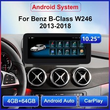 Autoradio 10,25" GPS CarPlay riproduzione Android per Mercedes Benz classe B W246