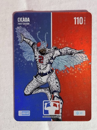 2026 Bo Jackson Battle Arena Cicada Cade Cunningham Logofoil Ice SP #LOGO-497