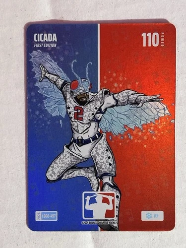2026 Bo Jackson Battle Arena Cicada Cade Cunningham Logofoil Ice SP #LOGO-497