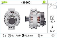 Lichtmaschine Generator Lima Valeo Origins - NEW O.E. Technologie 439560 FüR E90