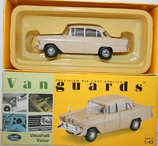 VANGUARDS 1/43 VA38004 VAUXHALL VICTOR SHANTUNG BEIGE