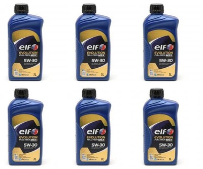 6l ELF Evolution Full-Tech MSX 5W-30 Motoröl ACEA C3 API SN Plus/CF GM Dexos2