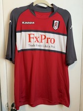 Fulham FC Clint Dempsey 2010/2011 Away Kappa Jersey Size XL