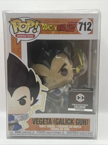 Funko Pop! Vinyl: Dragon Ball - Vegeta (Galick Gun) + protective case #712