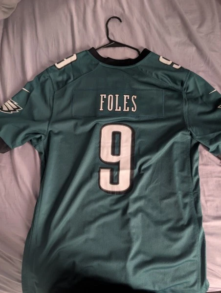 Nick Foles (9) - Philadelphia Eagles (verde medianoche) | Nike (nunca usado) Foto 4 de 4