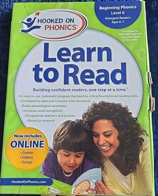 Hooked on Phonics Learn to Read, Level 6, First Grade Very Good
