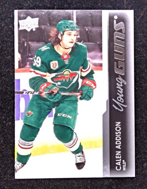 2021-22 Upper Deck Series 1 - Young Guns Calen Addison #227 (RC)