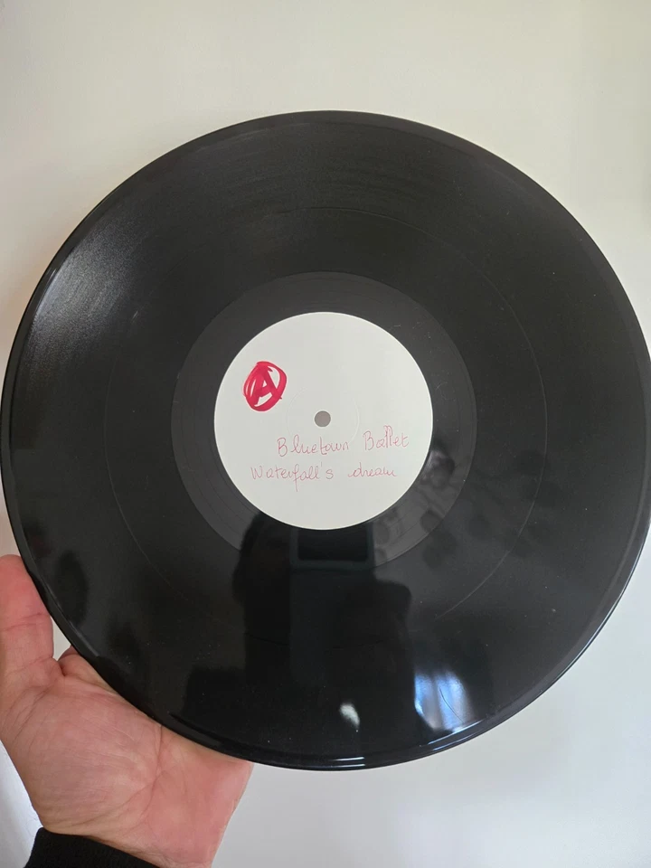 RARE NEW WAVE PROMO TEST PRESS LP HEART OF CRYSTAL BLUETOWN BALLET 88 ITALY NM - Image 2 of 3