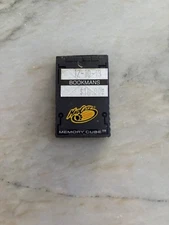 Vintage Nintendo Gamecube Memory Cube 1x 2004 By Mad Catz Black