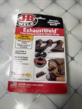 J B Weld Exhaustweld High Strength Fiberglass Wrap 2 X 72 For Exhaust Repairs