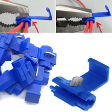 10-200pcs Quick Splice Tap Terminals 16-14AWG Electrical Wire Crimp Connector US