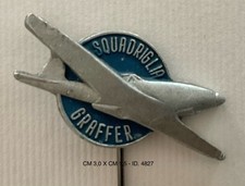 RSI AERONAUTICA REPUBBLICANA DISTINTIVO DI REPARTO SQUADRIGLIA GRAFFER 1943.1945