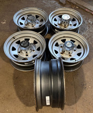 Land Rover Defender Steel Rims DOTZ -  7J X 16 Set of 5 Good Condition