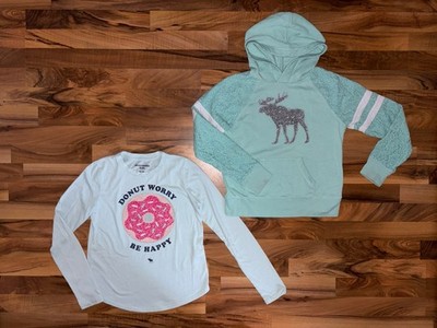   Abercrombie Kids Hoodie Gr. 11 / 12 J Gr. 146 / 152 Pullover Shirt  