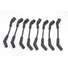 Pertronix 808224 Flame-Thrower Spark Plug Wires 8 cyl 8mm 45 Degree Boots Black